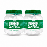 Dois potes com 200 pastilhas de cânfora Bendita Cânfora — oferta compre 1 leve 2