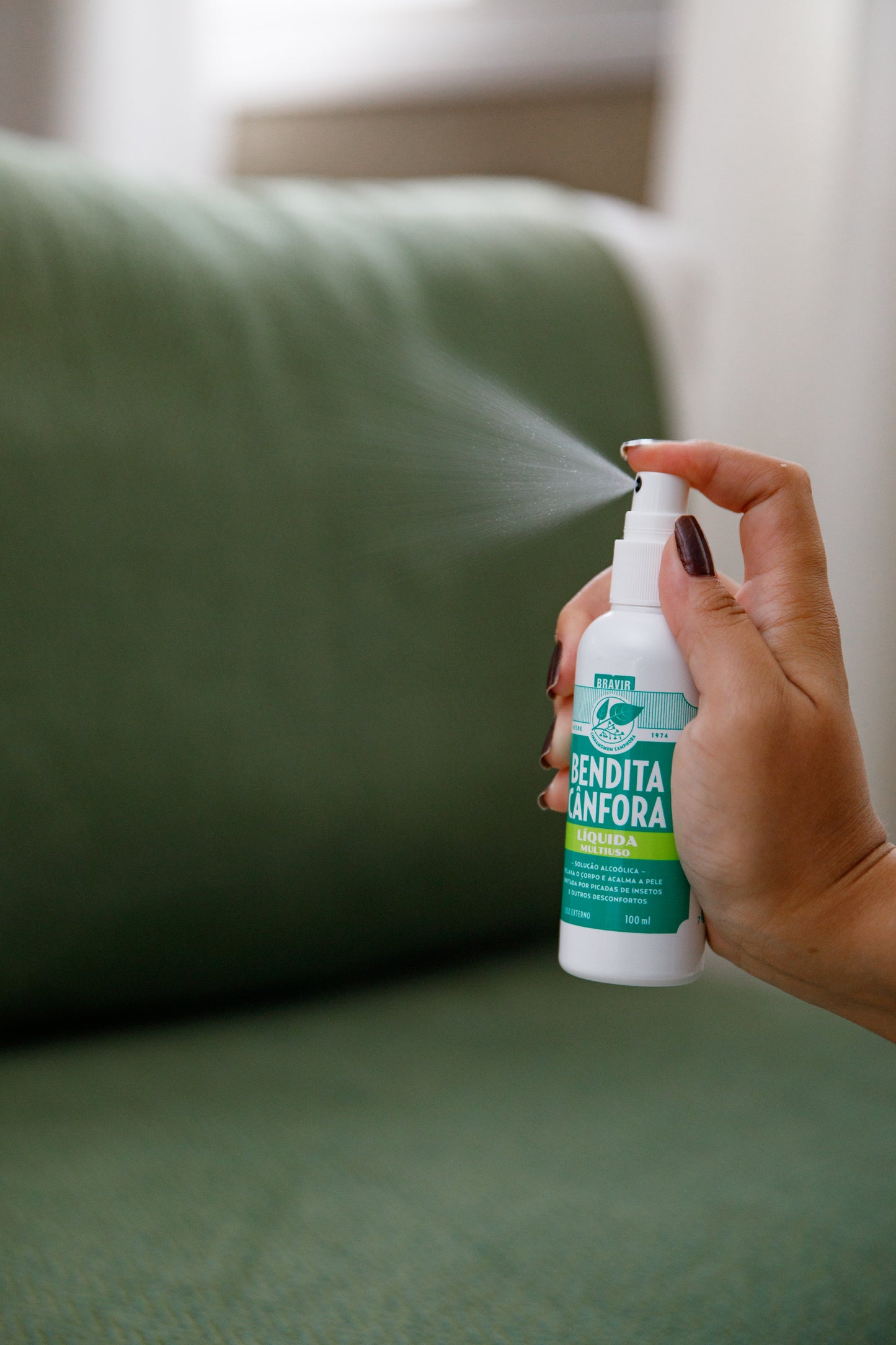 Kit 3x Cânfora Líquida Spray 100ml cada