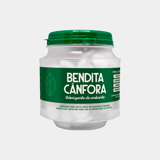 Cânfora Pastilha Odorizante Pote com 200