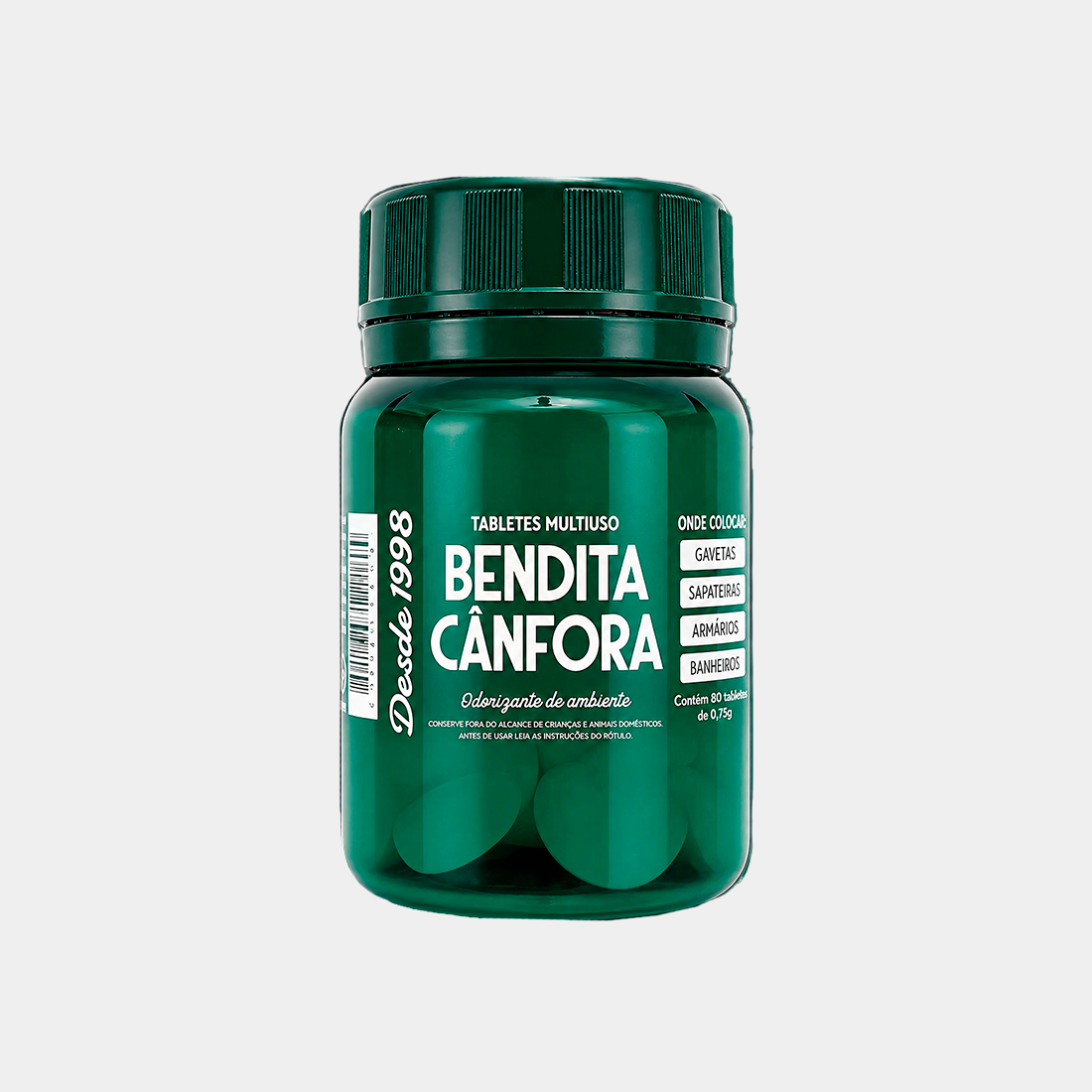 Pastilha de Cânfora (80 un.)