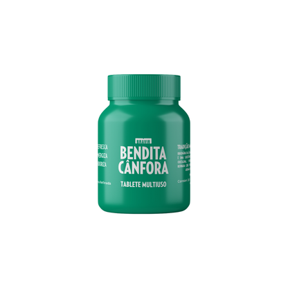 Cânfora Pastilha Odorizante - Pote com 30