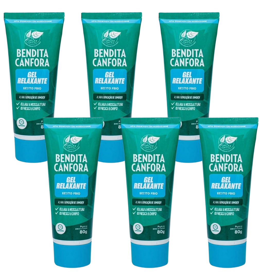 Kit 6x Gel Relaxante