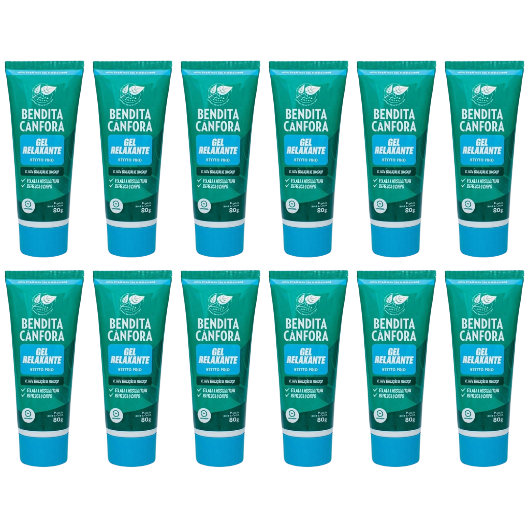 Kit 12x Gel Relaxante