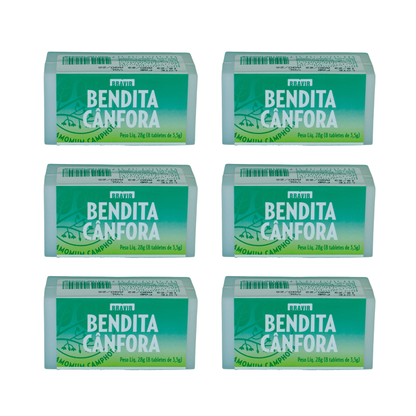 Kit 6x Cânfora Tablete Odorizante