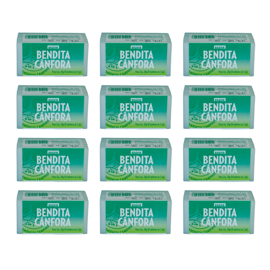 Kit 12x Cânfora Tablete Odorizante